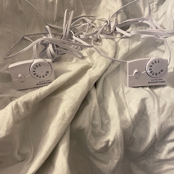 Biddeford Blankets Bedding Heated Mattress Pad Queen Size Dual Controls Poshmark